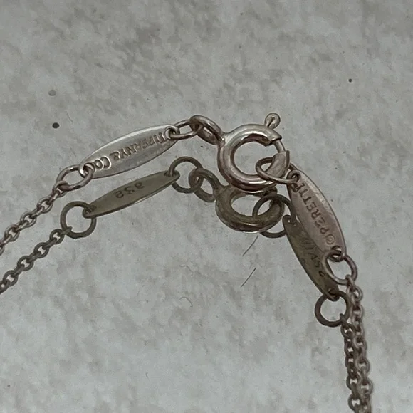 Tiffany 925 diamond necklace by elsa peretti - Picture 7 of 8